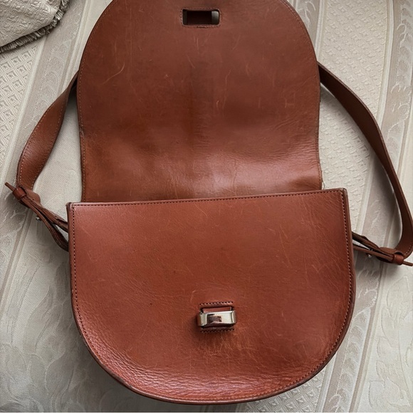 Sezane Claudio Crossbody Bag, Cognac - Picture 4 of 6